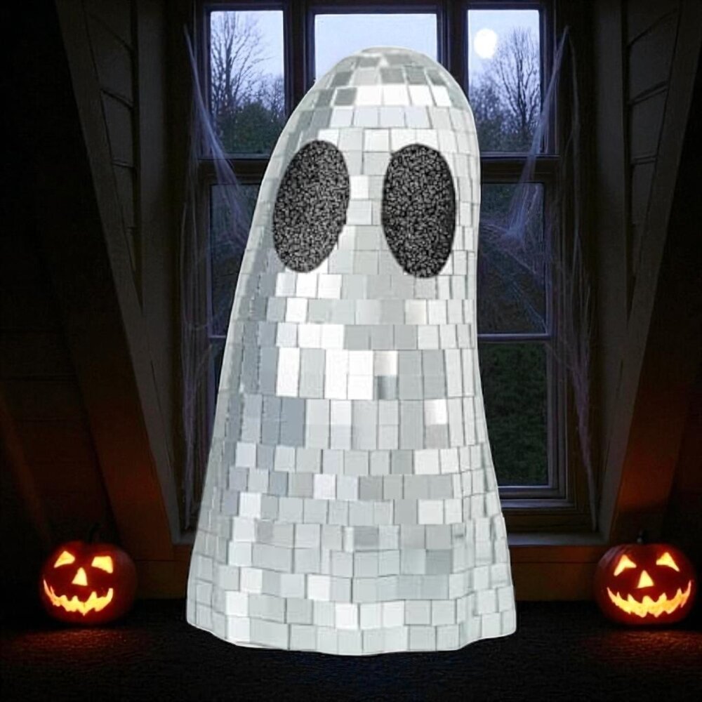 2-pack Disco Style Halloween Figures | Medium & Small Lightweight Decorations